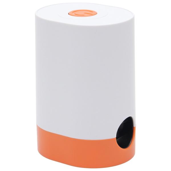 在庫状況：お取り寄せ/お届け：約2週間/◆計量モデルの電動エアーポンプ◆電池式 ：単3電池×6本(別売り)◆本体重量約116g(電池なし)で持ち運びしやすい/[QT385]