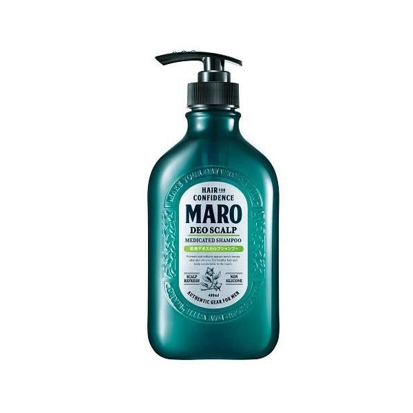 MARO 薬用 デオスカルプシャンプー メンズ 医薬部外品 480ml グリーンミントの香り マーロ