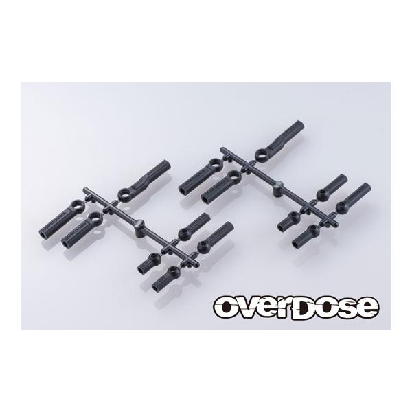 OVERDOSE パーフェクトボールエンドセット( モリブデン/ 2pcs)(OD3919