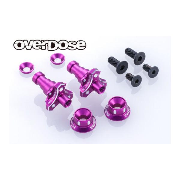 ラジコンパーツ　OVERDOSE OVERDOSE アルミワンピースアクスルシャフト Type-2 (For OD/ RWD