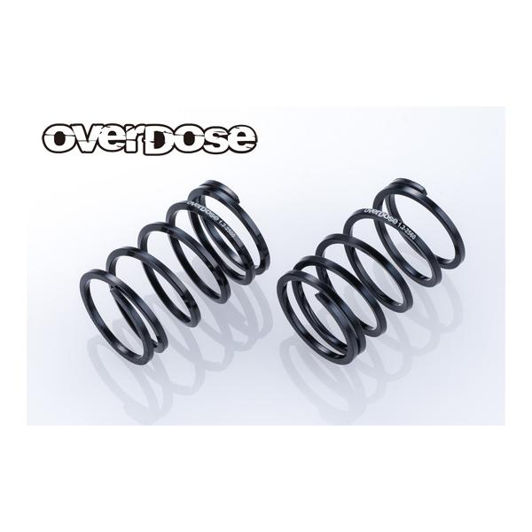 OVERDOSE 4Edge ショックスプリング1.2-2565 ( 線径 1.2，6.5 巻，自由長25mm/ 2pcs)(OD3993)ラジコンパーツ 返品種別B