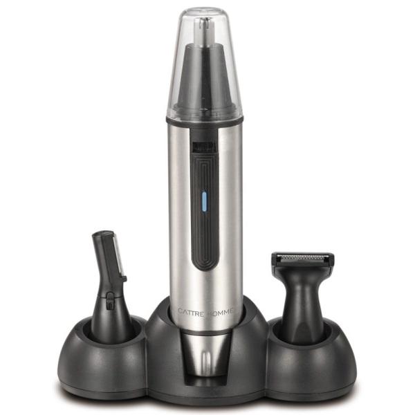 在庫状況：お取り寄せ/お届け：1〜2週間/※充電アダプターは付属しておりません。◆コンパクトなサイズで持ち運びが自由なUSB充電式のエチケットカッター◆これ1台でヒゲ、鼻毛、耳毛、眉毛、ウブ毛、キワ剃りといったフェイシャルのムダ毛ケアが可能...