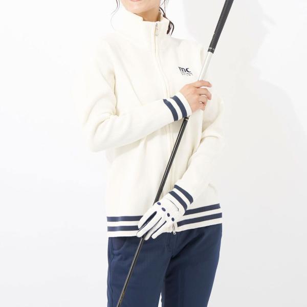 Marie Claire（マリ クレール） レディース ニットジャケット(オフ