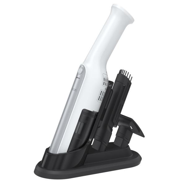 アクア サイクロン式ハンディクリーナー 充電式 (掃除機) AQUA pet primo AQC-SD1R-W 返品種別A