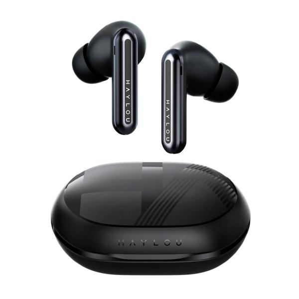 HAYLOU ノイズキャンセリング機能搭載 完全ワイヤレスBluetoothイヤホン(ブラック) Mori Pro HL-MPBK 返品種別A
