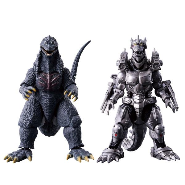 BANDAI バンダイ ゴジラアクションフィギュア ゴジラ(2003) × 3
