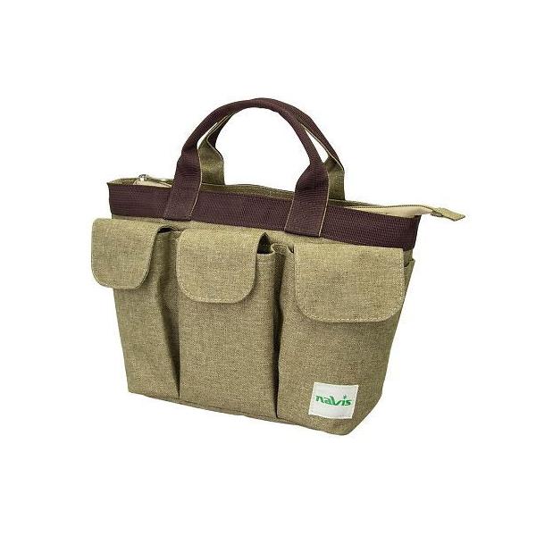 在庫状況：お取り寄せ/お届け：約2週間/◆小物が収納できるポケットが7ヶ所もあるトートバッグ◆電動鼻水吸引器カシュウ(7-7777-01)を収納するにも大変便利◆外側のポケットは全てマグネット付き/[7777725]