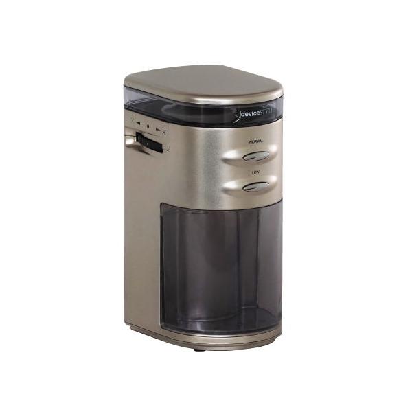 デバイスタイル（deviceSTYLE） 電動コーヒーミル シャンパンゴールド