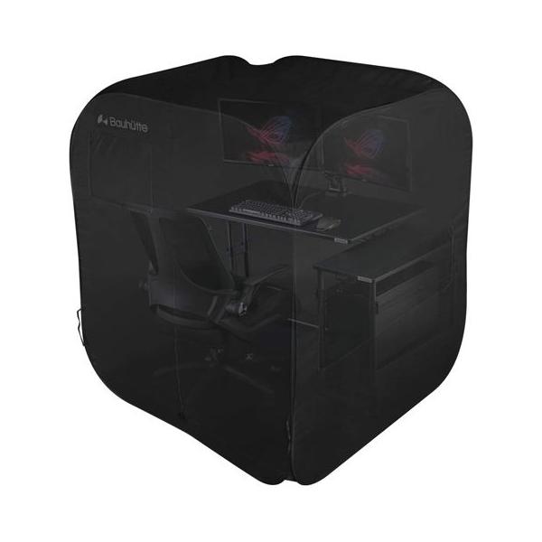 他サイト： バウヒュッテ ぼっちてんと (幅130cm×奥行130cm) ブラック BBT1-130-BK 返品種別Aの商品画像