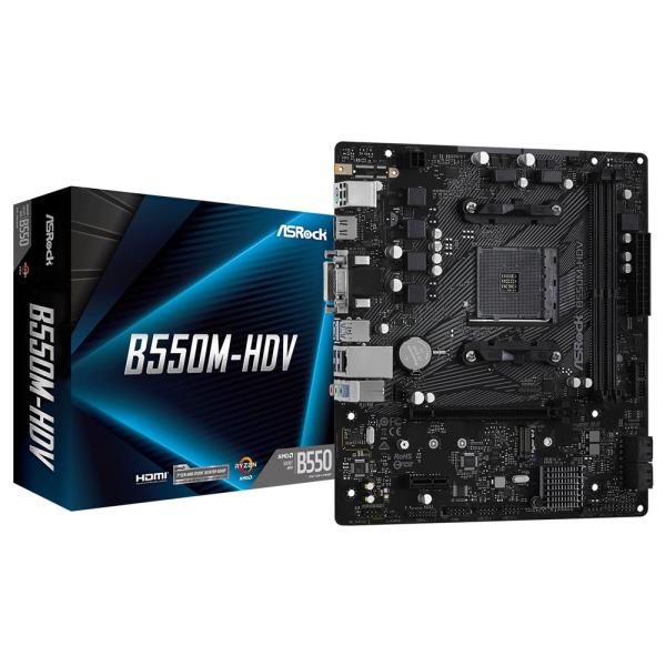 ASRock｜アスロック ASRock B550M-HDV /  Micro ATX対応マザーボード B550M-HDV 返品種別B