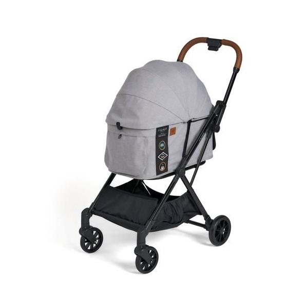 在庫状況：お取り寄せ/お届け：2〜3週間/※仕様やパッケージは、リニューアルなどの理由で変更になっている場合がございます。予めご了承下さい。◆1秒で自動収納するペットカートです。◆ハンドルのボタンを押すだけで、サッと自動で折りたたむことがで...