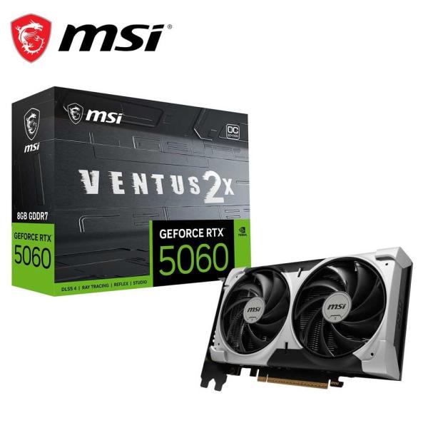MSI MSI｜エムエスアイ MSI GeForce RTX 5060 8G VENTUS 2X OC V1