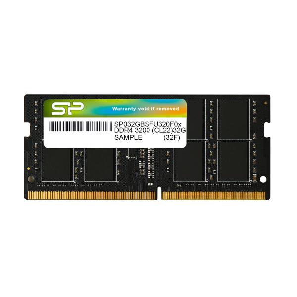 シリコンパワー PC4-25600 (DDR4-3200)260pin SODIMM 32GB SP032GBSFU320F02 返品種別B