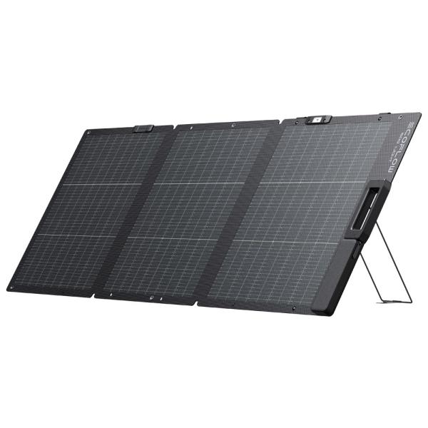エコフロー ポータブルソーラーパネル 最大出力：160W 軽量両面ソーラーパネル EFSOLARLIGHT160W-P-D 返品種別B