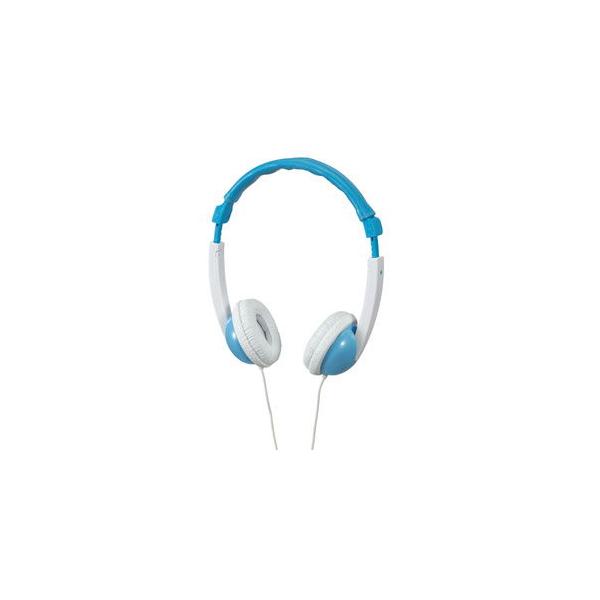 在庫状況：お取り寄せ/2014年11月 発売/◆音が大きくなりすぎないボリューム抑制機能◆子供の頭に合わせたサイズ◆邪魔にならない短いコード◆耳にやさしい、やわらかいイヤーパッド◆持ち運びに便利な折りたたみ機構/[RDKH100BL]