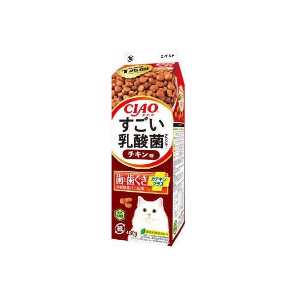 いなばペットフード CIAO すごい乳酸菌 クランキー牛乳パック チキン味