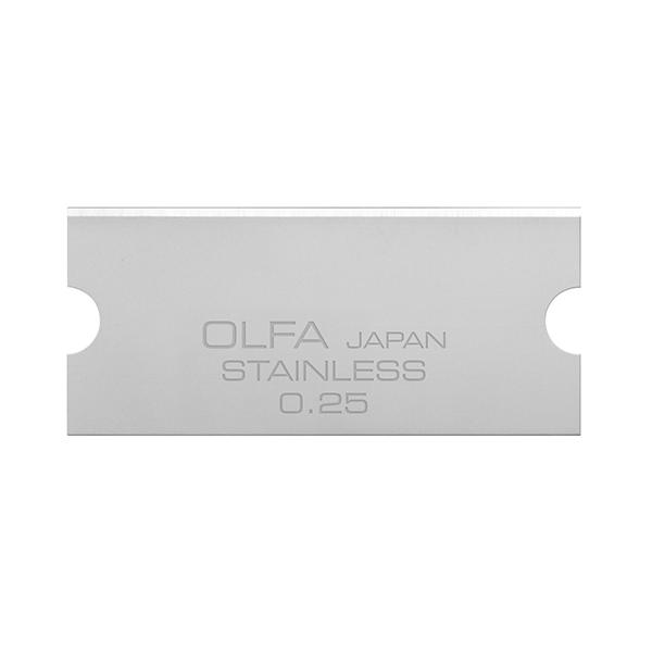 在庫状況：お取り寄せ/3日〜4日で出荷/◆(Gスクレーパー slim)専用替刃。◆サビに強いステンレス製で、厚さ0.25mmの両研ぎ刃です。◆6枚入り。/[XBGSCRSSOLFA]