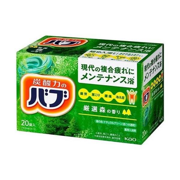 Kao（花王） バブ 森の香り 20錠 返品種別A : Joshin web - 通販