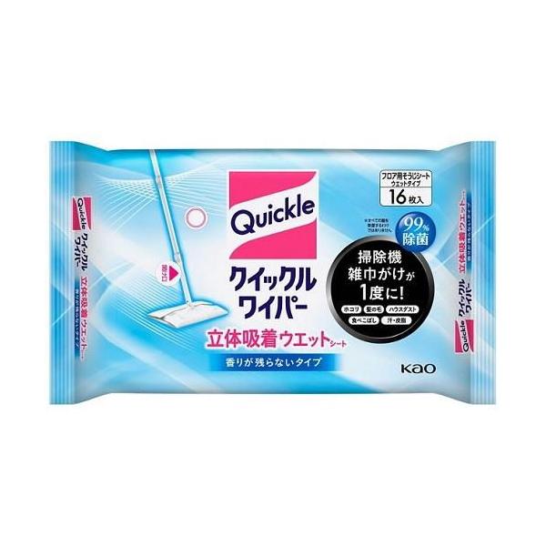 在庫状況：在庫あり/※仕様及び外観は改良のため予告なく変更される場合がありますので、最新情報はメーカーページ等にてご確認ください。◆掃除機・雑巾がけが1度に!いろんな汚れが1度にとれる立体吸着ウエットシート。◆洗浄液を含んだ立体構造のシート...