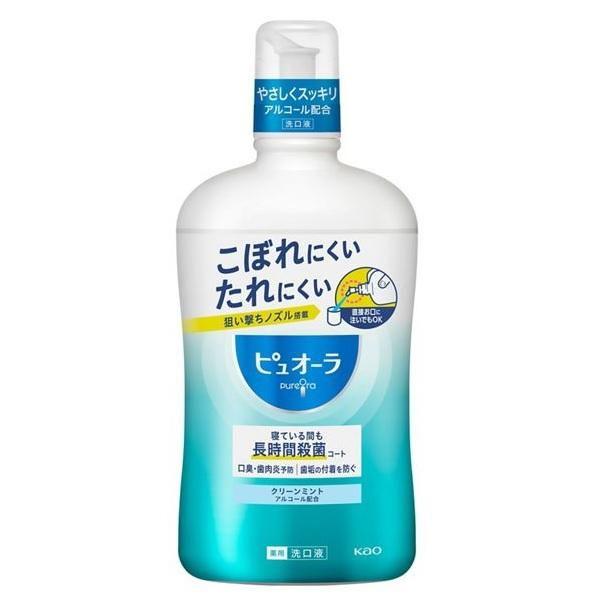 他サイト： 薬用ピュオーラ 洗口液 クリーンミント 850ml 花王 返品種別Aの商品画像