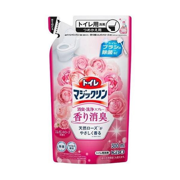 在庫状況：在庫僅少/※仕様及び外観は改良のため予告なく変更される場合がありますので、最新情報はメーカーページ等にてご確認ください。◆トイレそうじをする時も、そうじの後も天然ローズ※1がやさしく香るトイレ用洗剤。◆汚れを寄せ付けず※2トイレ掃...