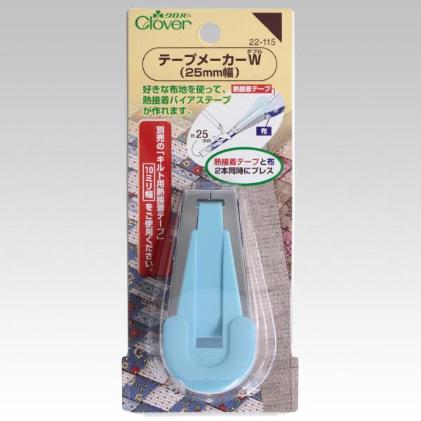 クロバー テープメーカーW 25mm幅 22-115 返品種別B