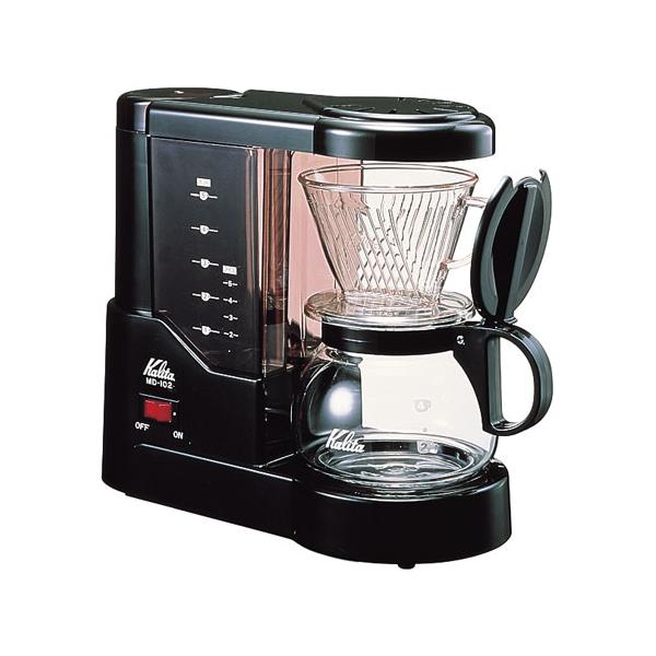 カリタ #41047(MD-102N) コーヒーメーカー　ブラック浄水機能付[41047MD102N] 返品種別A Kalita（カリタ） コーヒーメーカー ブラック 浄水機能付 #41047(MD