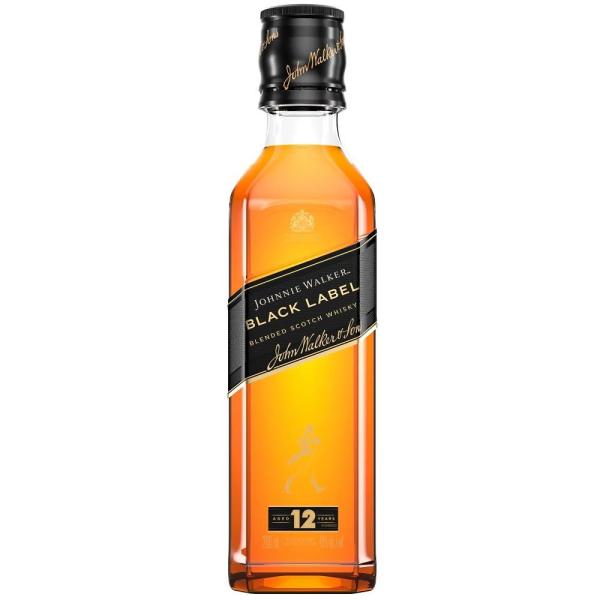 他サイト： ジョニーウォーカー ブラックラベル12年 200ml(輸入ウイスキー) キリンビール 返品種別Bの商品画像