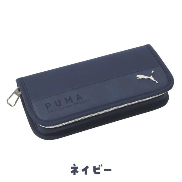 他サイト： クツワ メタルキャットペンケース (ネイビー) kutsuwa PM388NB 返品種別Aの商品画像
