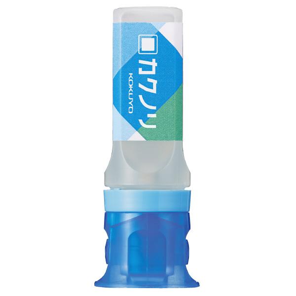 在庫状況：お取り寄せ/2021年03月 発売/◆のり面が四角だから角までキレイに塗れる液体のり◆塗布面が四角いのでプリントなどの角まで塗りやすい◆ワンプッシュで開くキャップで片手でも開けられ、閉めるときもワンタッチ/[タKL801B1P]