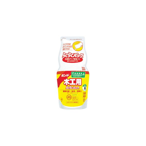コニシ ボンド木工用 らくらくパック 1kg(ポリ袋) ＃40168 木工用接着剤 CH18-LLP1 返品種別B