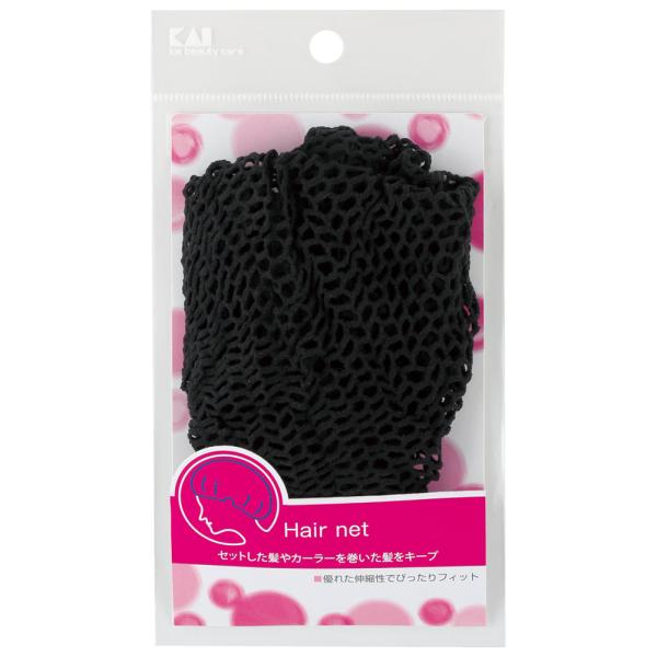 在庫状況：お取り寄せ/3日〜4日で出荷/◆セットした髪やカーラーをまいた髪をキープできる前結びタイプのヘアネット◆優れた伸縮性でぴったりフィット/[HL0162]