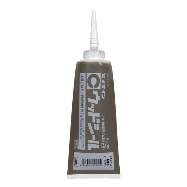 在庫状況：お取り寄せ/お届け：約2週間/◆フローリング材と巾木、各種木部のすきまの充てんに適しています。◆硬化後は塗料が塗れます。/[SY001セメダイン]