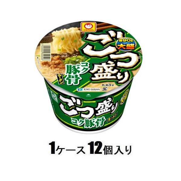 東洋水産 マルちゃん ごつ盛り コク豚骨ラーメン 115g(1ケース12個入