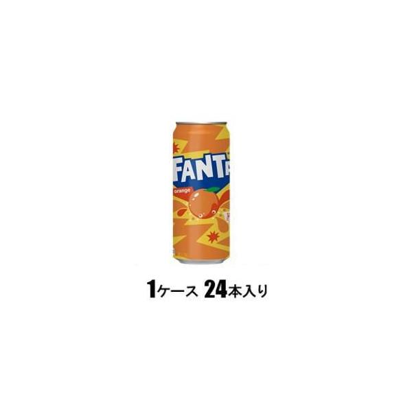 他サイト： ファンタ オレンジ 500ml缶(1ケース24本入) コカ・コーラ 返品種別Bの商品画像