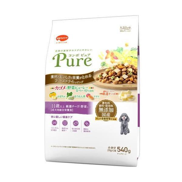 他サイト： コンボピュア ドッグ 11歳以上 540g 日本ペットフード 返品種別Bの商品画像