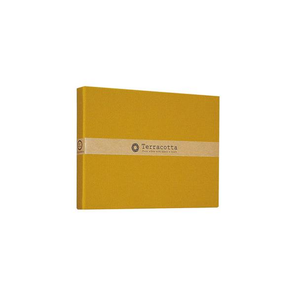 他サイト： ナカバヤシ ポケット式アルバム 2L判1段ヨコ40枚 (イエロー) Nakabayashi テラコッタシリーズ TER-2LP-85-Y 返品種別Aの商品画像