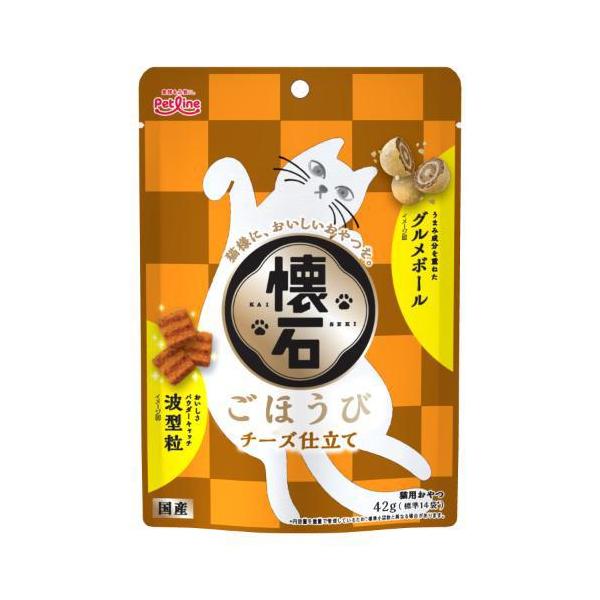 他サイト： 懐石 ごほうび チーズ仕立て 42g(3g×14) ペットライン 返品種別Bの商品画像