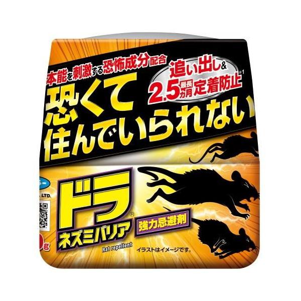 在庫状況：お取り寄せ/お届け：約2週間/※仕様及び外観は改良のため予告なく変更される場合がありますので、最新情報はメーカーページ等にてご確認ください。恐怖成分※でネズミを強力忌避。ネズミが天敵に対して感じる〈恐怖〉を利用した有効成分で、ネズ...