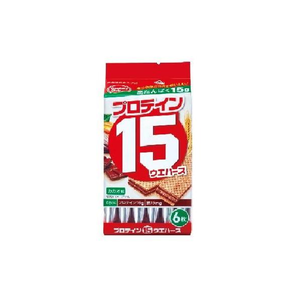 他サイト： 6枚プロテイン15ウエハースカカオ ハマダコンフェクト 返品種別Bの商品画像