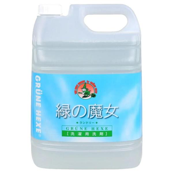 他サイト： 緑の魔女 洗濯用液体洗剤 業務用 5L ミマスクリーンケア 返品種別Aの商品画像