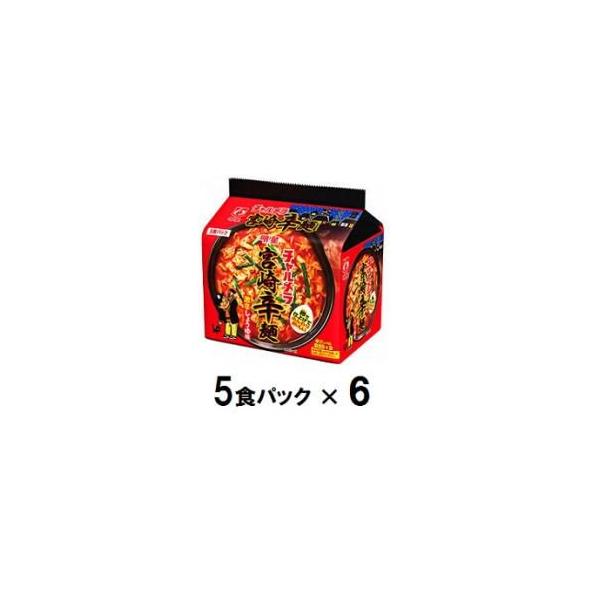 他サイト： チャルメラ 宮崎辛麺 (5食パック×6) 明星食品 返品種別Bの商品画像