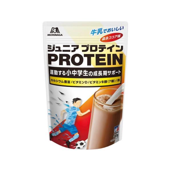 他サイト： ジュニアプロテイン ココア味 240g 森永製菓 返品種別Bの商品画像