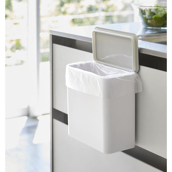 他サイト： 山崎実業 マグネット＆シンク扉ごみ箱 プレート(ホワイト) 04701 返品種別Aの商品画像