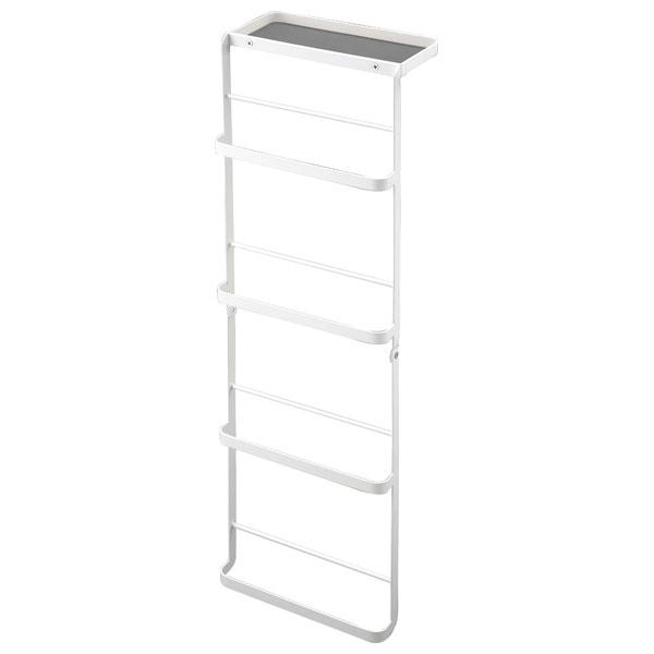 在庫状況：お取り寄せ/お届け：約2週間/◆下駄箱の横に引っ掛けて使うスリッパラック。◆キーや印鑑やペンなどが置ける便利なトレイ付き!◆折り畳み傘や靴ベラも掛けられるフック付き！/[06314ヤマジツ]