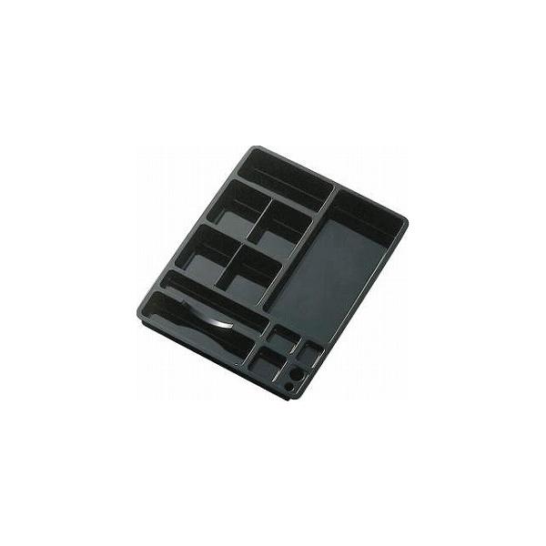 ライオン事務器 デスクイントレー (ブラック) CS-58 返品種別A
