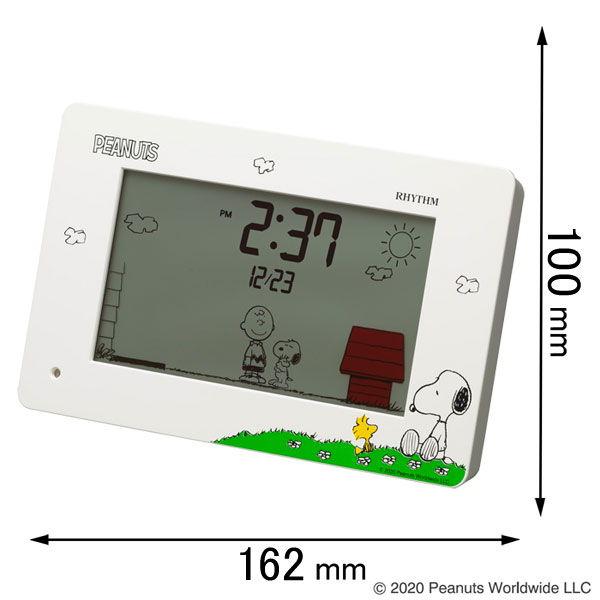 リズム 目覚まし時計スヌーピーのアクションデジタル時計 スヌーピー R79 8rda79ms03 返品種別a Joshin Web 通販 Paypayモール