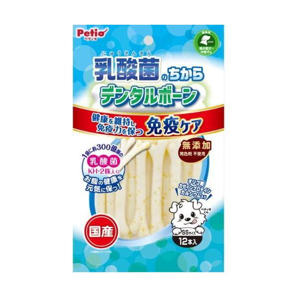 他サイト： 乳酸菌のちから デンタルボーン SSサイズ 12本入 ペティオ 返品種別Bの商品画像
