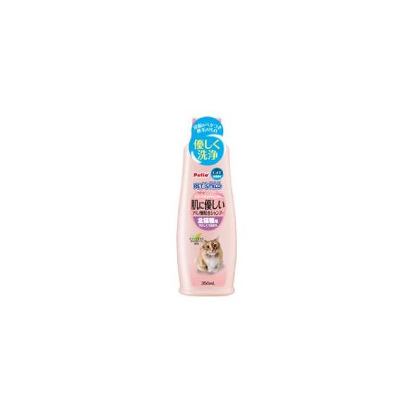 ペッツスマイルド 肌に優しい アミノ酸配合シャンプー 全猫種用 350ml ペティオ 返品種別A