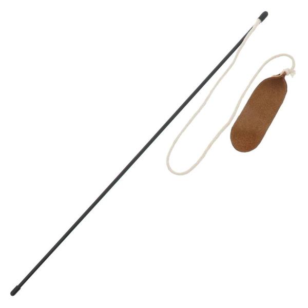 在庫状況：お取り寄せ/5日〜7日で出荷/※仕様及び外観は改良のため予告なく変更される場合がありますので、最新情報はメーカーページ等にてご確認ください。天然素材である牛革を使用した猫じゃらし◆ヤマザキ動物看護大学獣医師監修のもと開発された玩具...